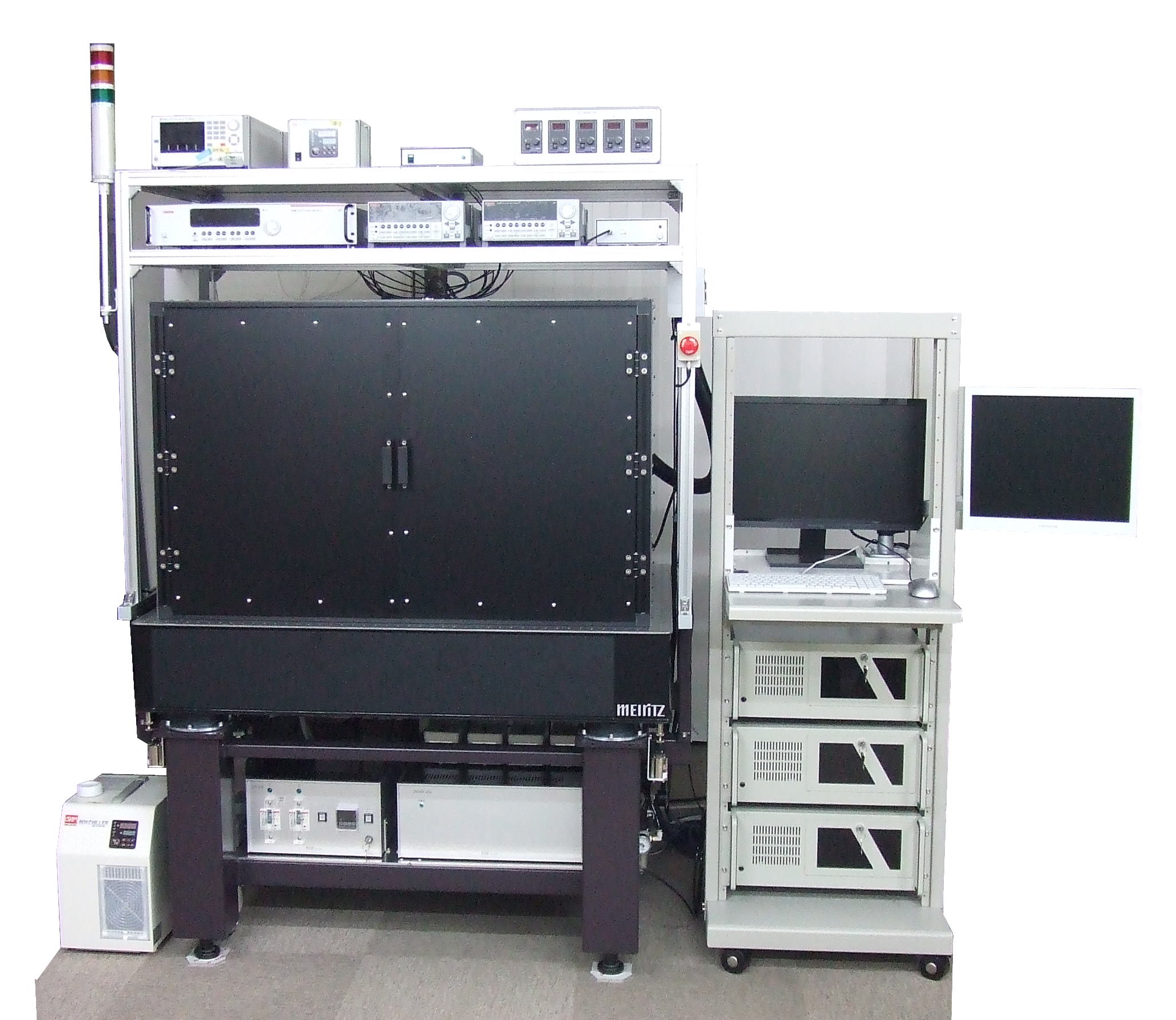 2x2 Aligning optical switching device